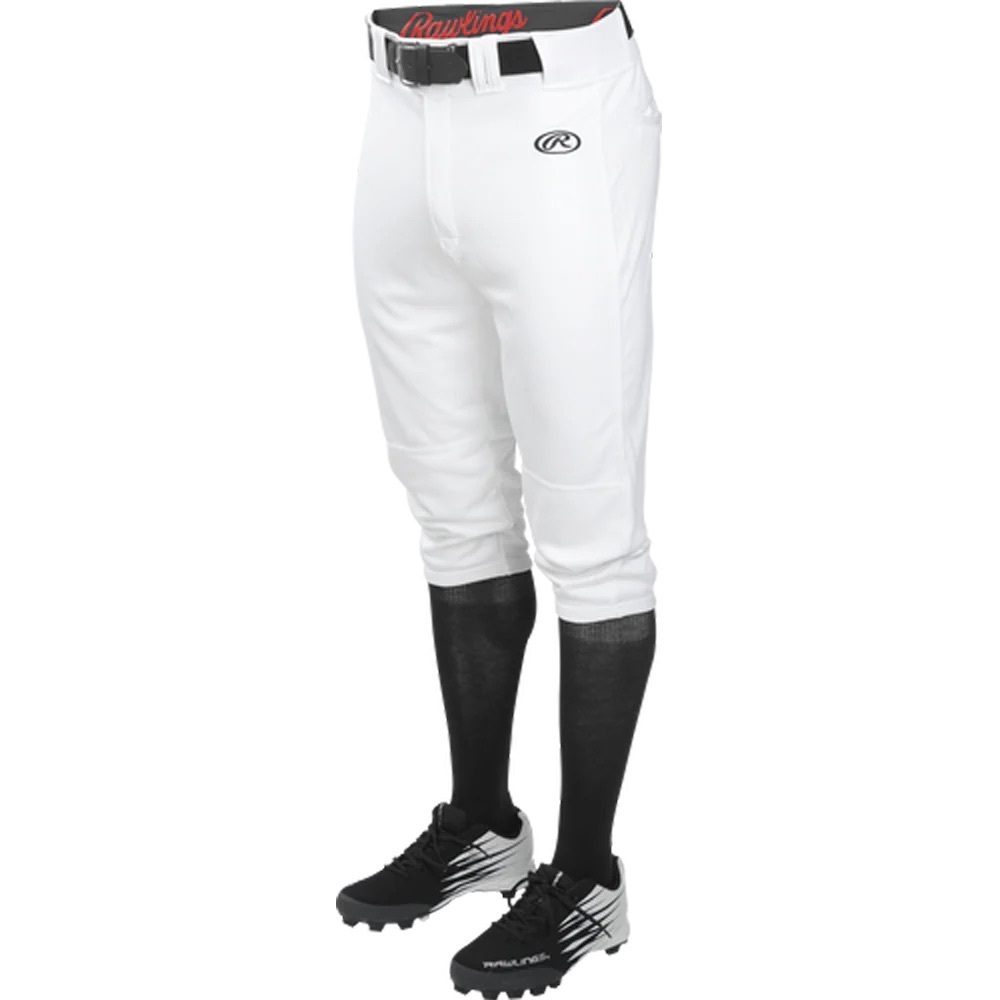 Rawlings White Baseball Knicker Pants